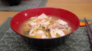 鍋の残りにうどん
