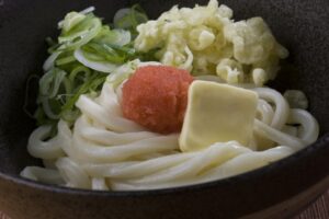 明太バターうどん